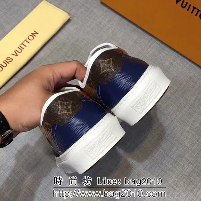路易威登LV 2018官網同步新款小牛皮男士休閒鞋 8FX1488